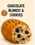 Chocolate Blanco & Cookies
