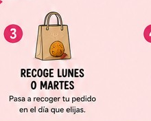 Recoge lunes o martes
