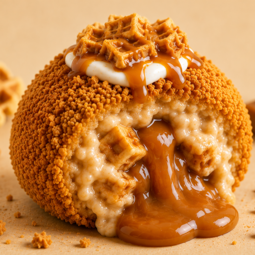 ????Gofre y caramelo